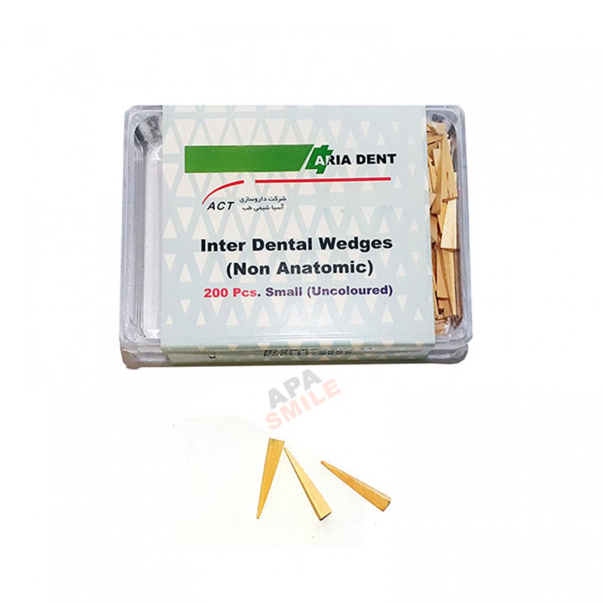 وج چوبی غیرآناتومیک - Non-Anatomic wooden wedge