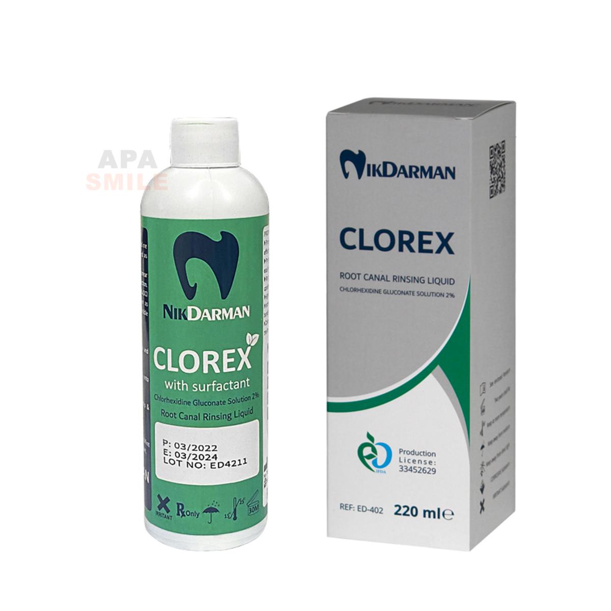 محلول کلرهگزیدین 220ml - CLOREX