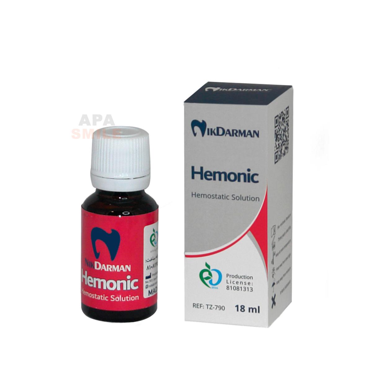 محلول انعقاد خون (آلومینیوم کلراید 25 درصد) - Hemonic 25%