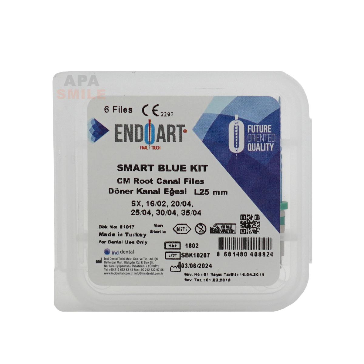 فایل روتاری تیپر ثابت 4 درصد - Smart Blue